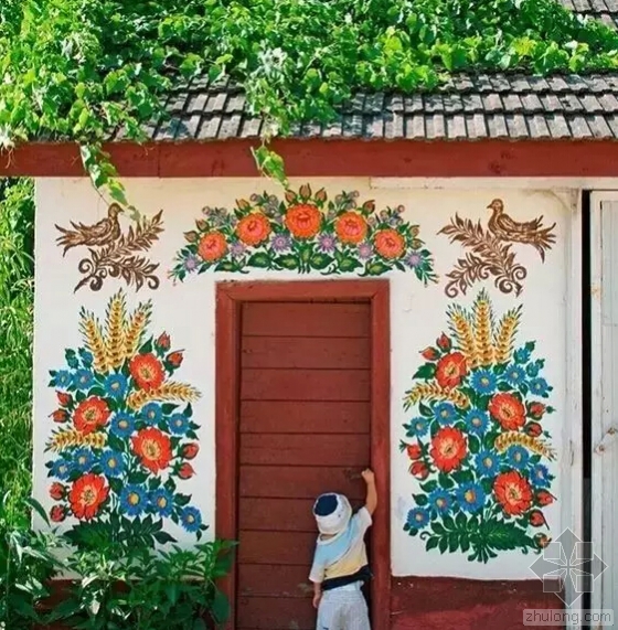 世界上最“花”村庄 美得一塌糊涂!