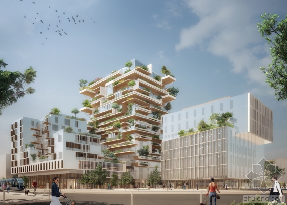 Jean Paul Viguier设计波尔多木结构塔楼综合体中标