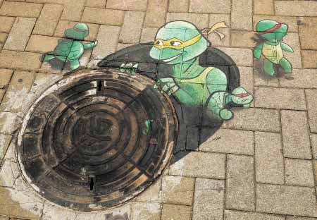 在下水道设计住宅 只希望少一些“忍者神龟”