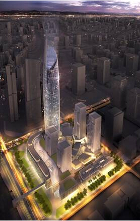 PLP建筑事务所公布佛山新城苏宁广场总规划设计