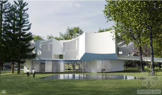 斯蒂芬.霍尔设计富兰克林与马歇尔学院视觉艺术教学楼