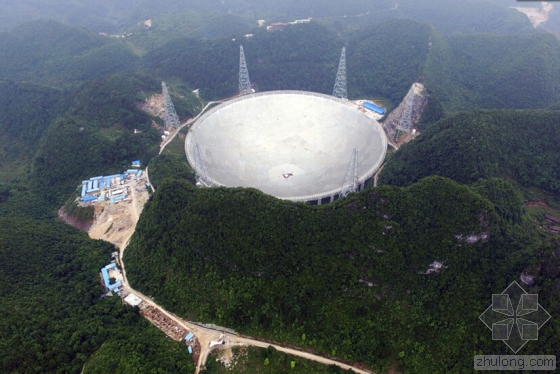 贵州世界最大口径射电望眼镜即将完工