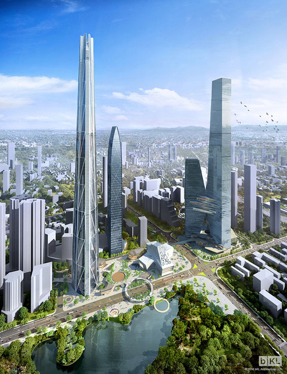 深圳将建739米高塔楼,超过上海中心成为中国第一
