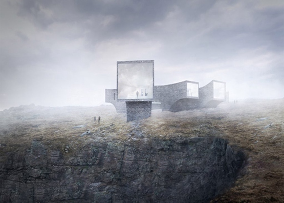 雷尔夫-拉姆斯塔和杜尔查斯设计悬崖观景台