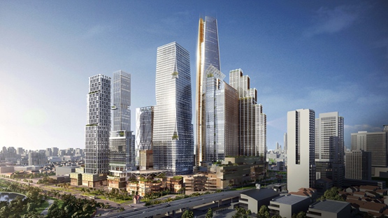 SOM在曼谷设计“垂直村庄”