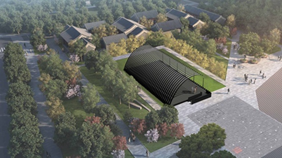 第一个外国蛇形展馆今年建设在中国