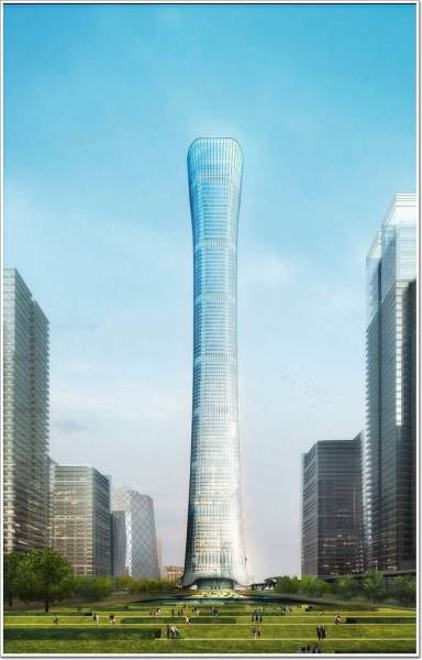 中国尊创造23项记录,BIM技术功不可没!